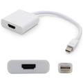 Add-On Addon 8In Mini-Displayport Male To Hdmi Female White Adapter Cable MDISPLAYPORT2HDMIW